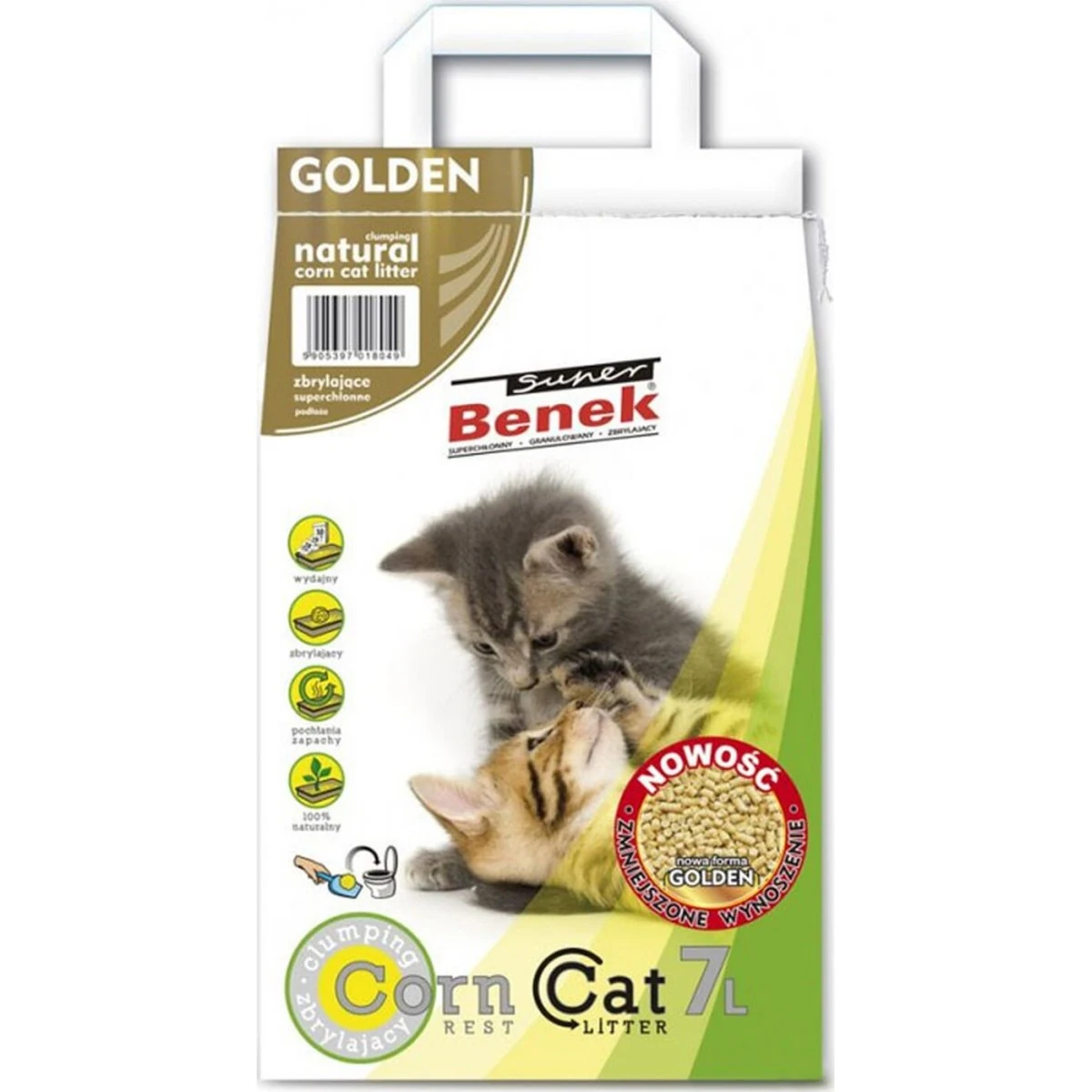 Наполнитель для туалета 7 Литров Com Cat